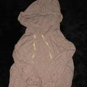 Pink hoodie